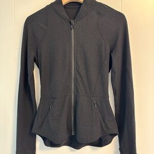 Lululemon Define Jacket Size 4 Rare Black Dot Print